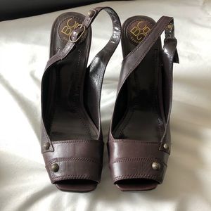 BCBG Shoes - BCBG peep toe heels BCBG Shoes - BCBG peep toe heels